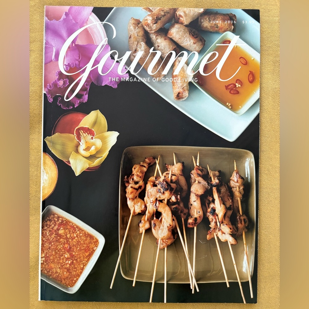 Vintage Gourmet Magazine June 2006